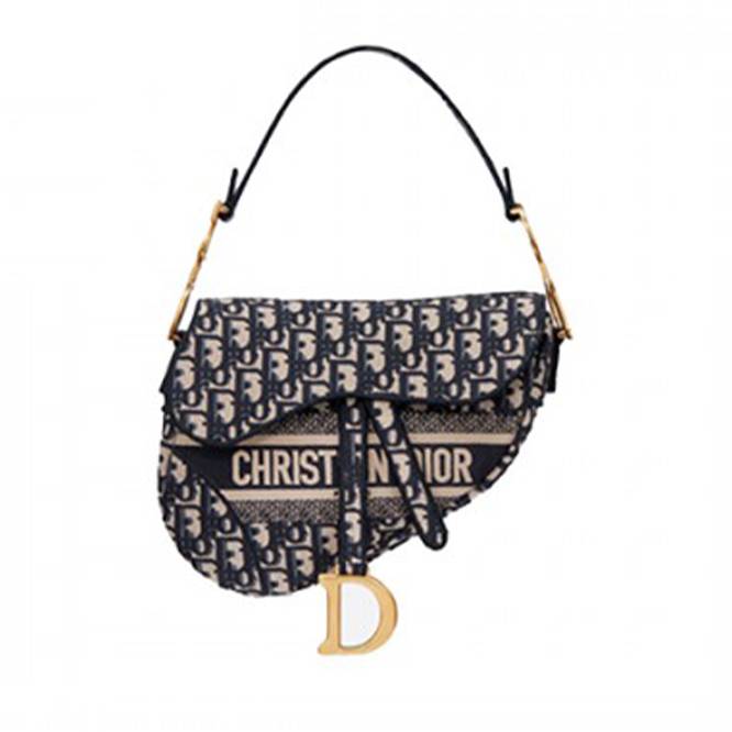  DIOR SADDLE BAG M0446CRIW_M928 (25.5cm*20cm*6.5cm)